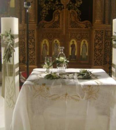 Γάμος, Βάπτιση, Γαμοβάπτιση, βαπτιστικά, Μπομπονιέρες, Προσκλητήρια, Στολισμός Εκκλησιών, Στολισμός Βάπτισης, Στολισμός Γάμου