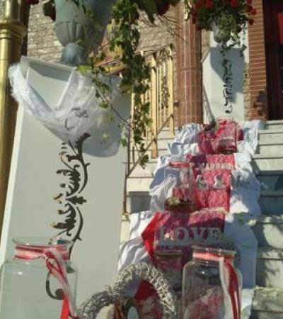 Γάμος, Βάπτιση, Γαμοβάπτιση, βαπτιστικά, Μπομπονιέρες, Προσκλητήρια, Στολισμός Εκκλησιών, Στολισμός Βάπτισης, Στολισμός Γάμου