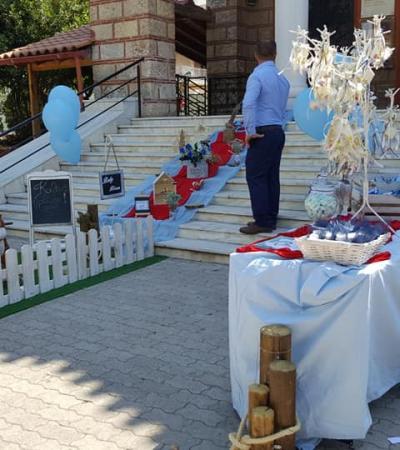 Γάμος, Βάπτιση, Γαμοβάπτιση, βαπτιστικά, Μπομπονιέρες, Προσκλητήρια, Στολισμός Εκκλησιών, Στολισμός Βάπτισης, Στολισμός Γάμου