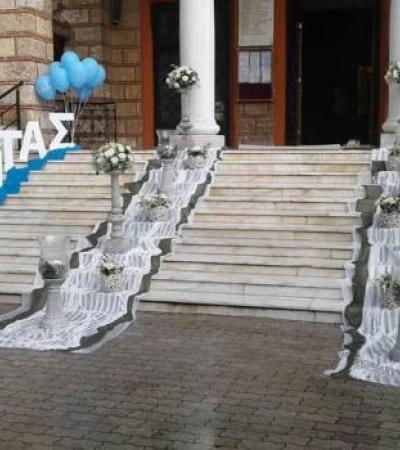 Γάμος, Βάπτιση, Γαμοβάπτιση, βαπτιστικά, Μπομπονιέρες, Προσκλητήρια, Στολισμός Εκκλησιών, Στολισμός Βάπτισης, Στολισμός Γάμου